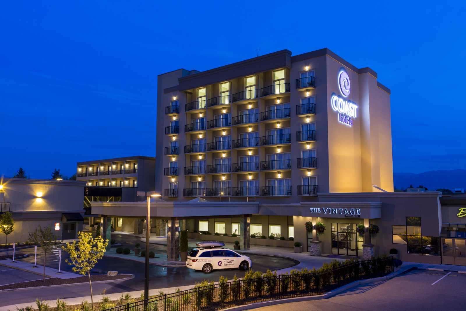 Coast Capri Hotel Kelowna Exteriér fotografie